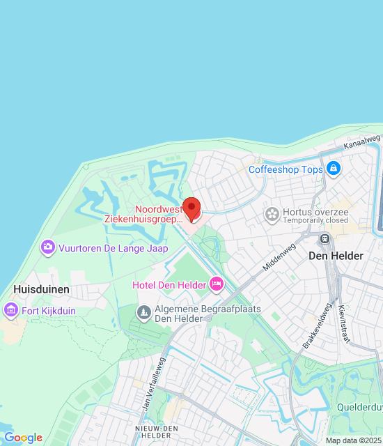 Google maps image for Notfallapotheke Den Helder