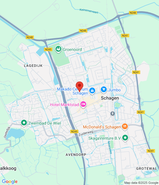 Google maps afbeelding voor Apotheek Schagen