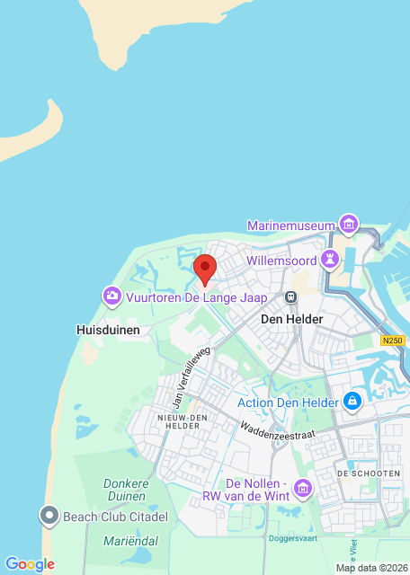 Google maps afbeelding voor Huisartsenspoedpost Den Helder
