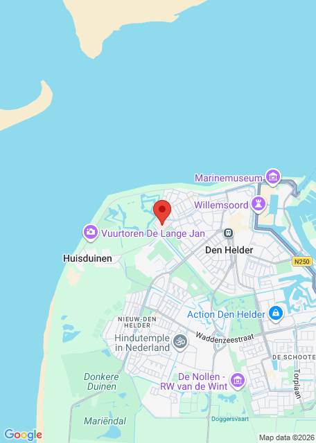Google maps afbeelding voor Huisartsenspoedpost Den Helder
