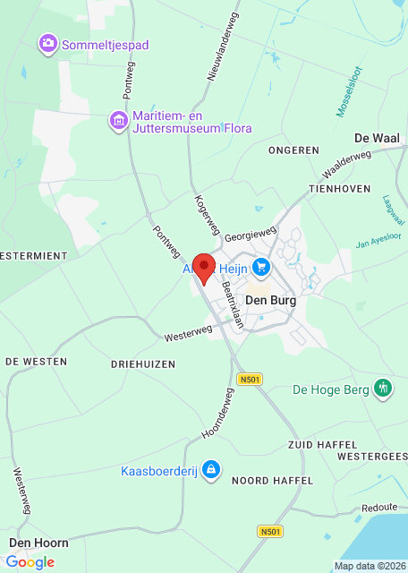 Google maps afbeelding voor Huisartsenspoedpost Texel