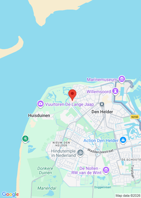 Google maps afbeelding voor Huisartsenspoedpost Den Helder