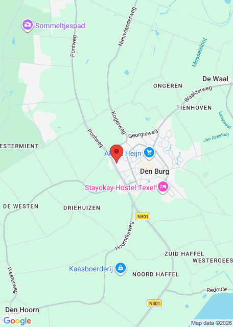 Google maps afbeelding voor Huisartsenspoedpost Texel