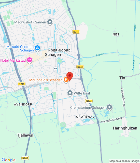 Google maps afbeelding voor Huisartsenspoedpost Schagen