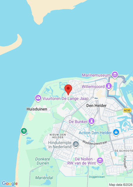 Google maps afbeelding voor Huisartsenspoedpost Den Helder